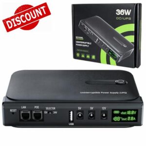 36W DC UPS