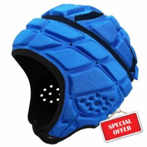 Soft Shell Helmets for 7V7 Flag Football Rugby Headguard Protective Scrum Cap for Adults & Kids