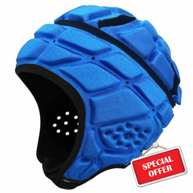 Soft Shell Helmets for 7V7 Flag Football Rugby Headguard Protective Scrum Cap for Adults & Kids