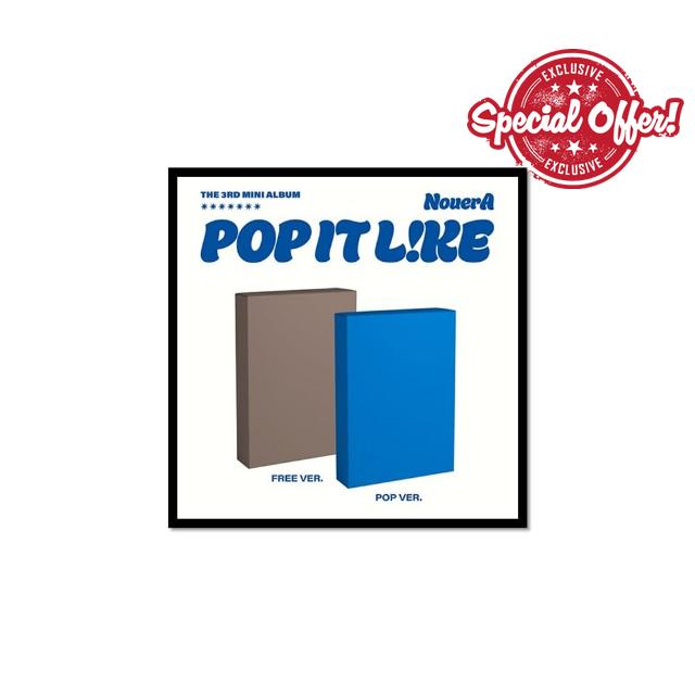 NouerA POP IT LIKE [Photobook 2 Ver Set] The 3rd Mini Album