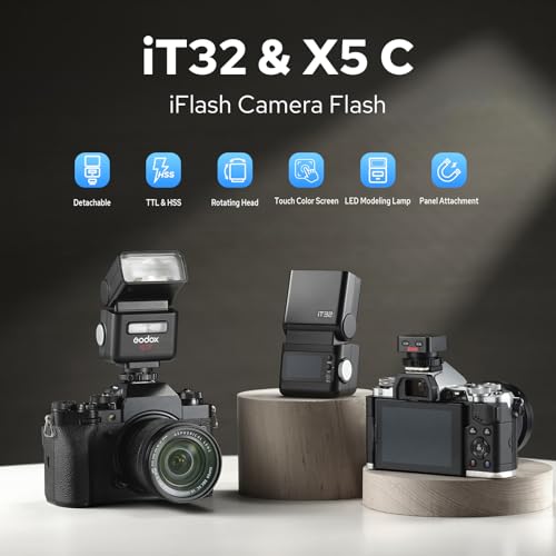 Detachable Magnetic Hotshoe/Trigger Design with TTL & HSS