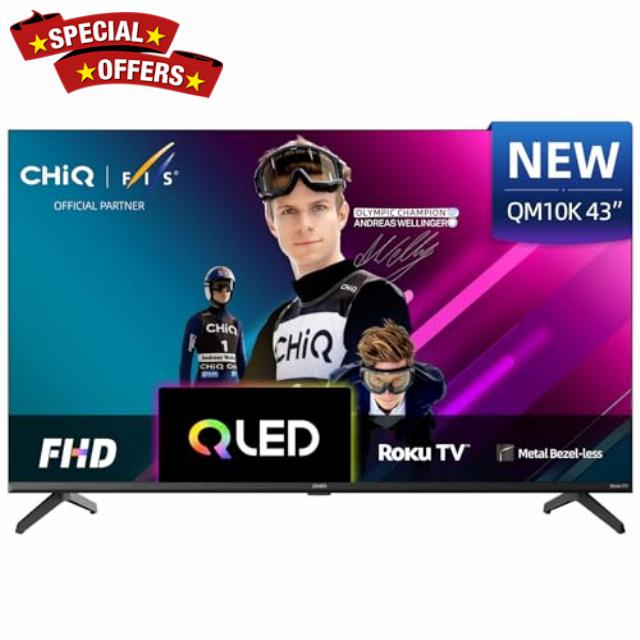 CHiQ L43QM10K 43 Inch Smart TV