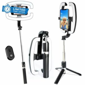 Foldable Selfie Light with Stand