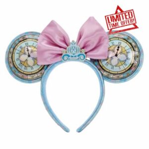 Loungefly Disney: Cinderella Stained Glass Collection Headband - Gift Idea - Official Merchandise - for Boys