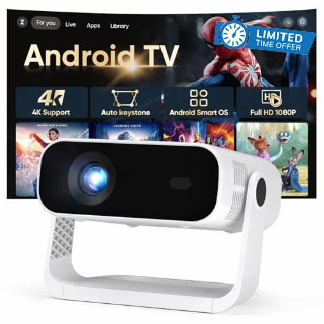 2026 New Smart Projector Built-in Apps