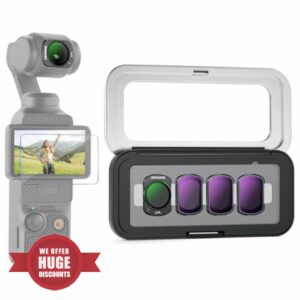 NEEWER ND & CPL Filter Set Compatible with DJI Osmo Pocket 3