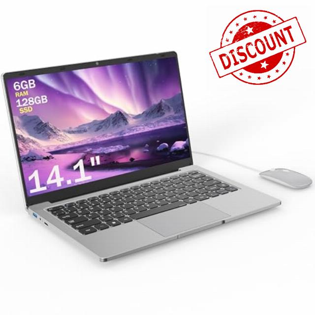 14" Laptop – Dual-Core N4000