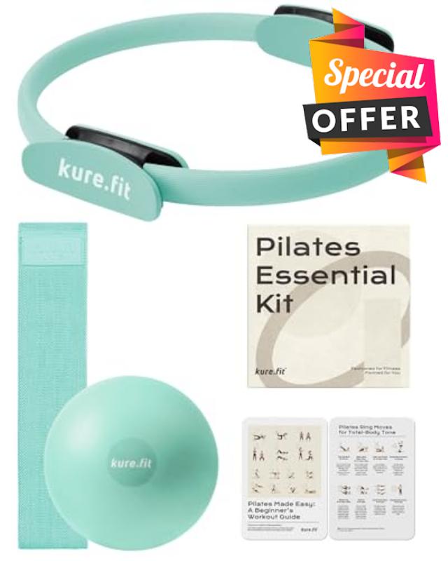 Home Pilates Essentials Kit for Women | Pilates Ring