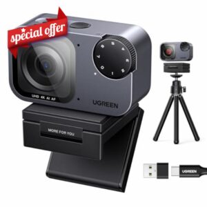 UGREEN Webcam 4K FineCam Pro with 1/2" Sensor
