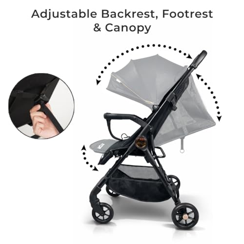 Travel Buggy with One-Hand Fold