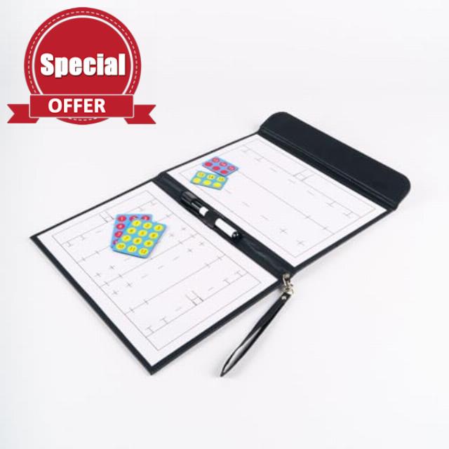Gilbert Rugby Coaching Folder with Tactic Board
