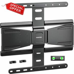 monTEK 0.77" Ultra Slim TV Wall Bracket for 37-75 Inch TVs