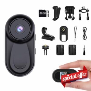 Thumb Action Camera 1080P Kit with 32G SD Card