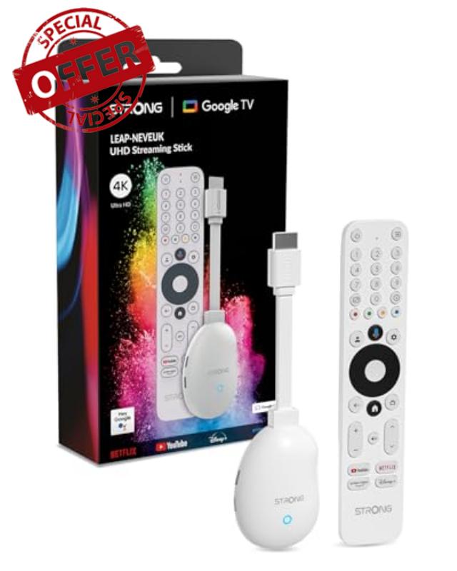 STRONG LEAP-NEVEUK 4K UHD Streaming Dongle With Ethernet Port