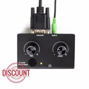 Replacement Control Pod Compatible for Logitech Z-2300 & Z-2200 Speakers - Wired Remote with Enhanced Audio