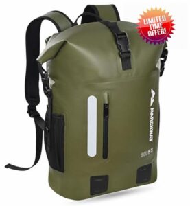 MARCHWAY Roll Top Waterproof Backpack
