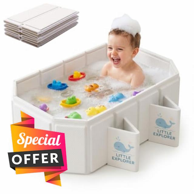 Foldable Baby Bathtub for 0–6 Years
