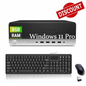 HP ProDesk 600 G4 SFF PC Desktop Computer