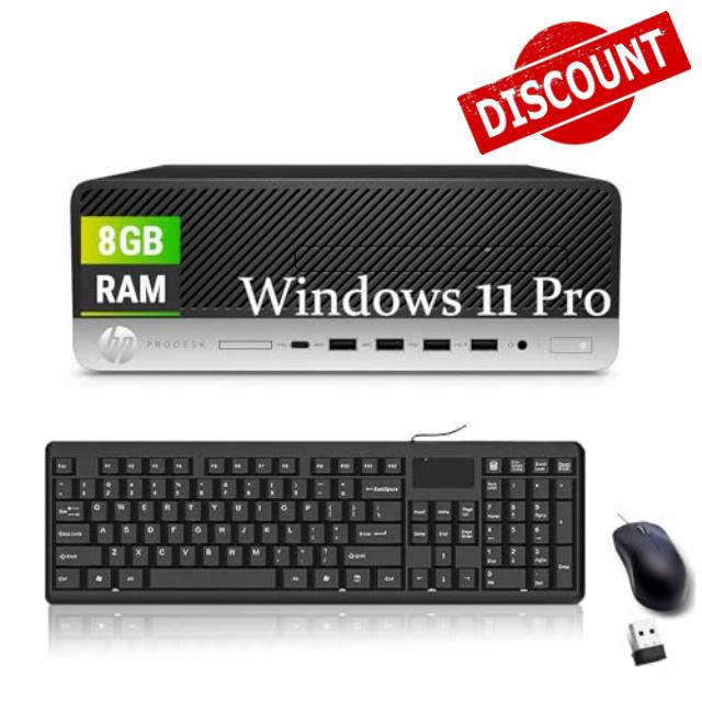 HP ProDesk 600 G4 SFF PC Desktop Computer