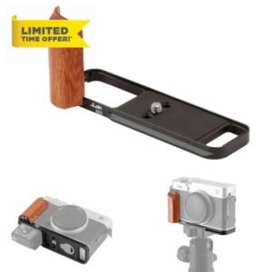 FOTGA Lightweight X-E5 L Shape Wooden Side Handle