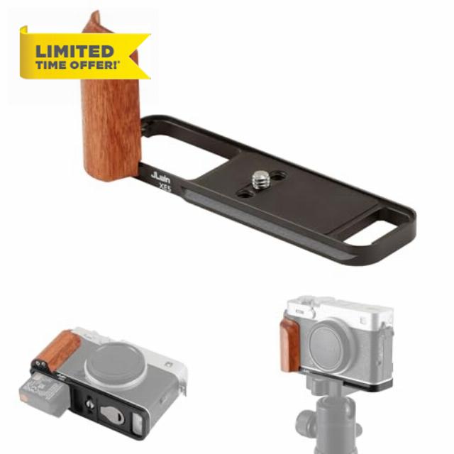 FOTGA Lightweight X-E5 L Shape Wooden Side Handle
