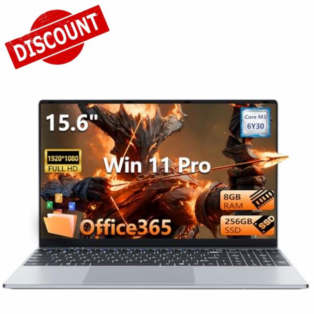 15.6 inch Laptop with Office 365
