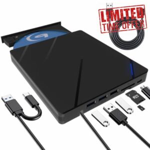 7 in 1 External Blu-ray DVD Drive