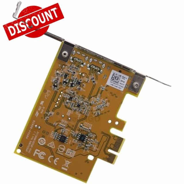 Deal4GO 2X USB-C DP PCIe Express Card Replacement for Dell OptiPlex 9020 3040 3070 7020 3020 Precision 3640 3650 Full-Size Tower Desktop
