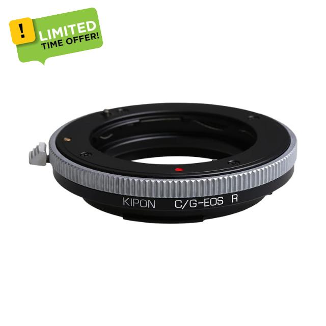 Lens Mount Adapter Ring Compatible with Contax G Lens to Canon EOS R RF RED Komodo Cinema Camera R3 R5 R6 RP