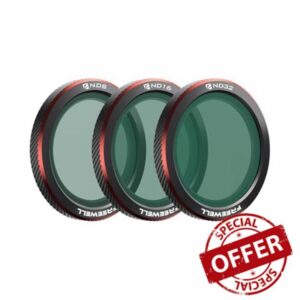Freewell 3-Pack Magnetic ND Filters for DJI Neo 2 – Includes ND8