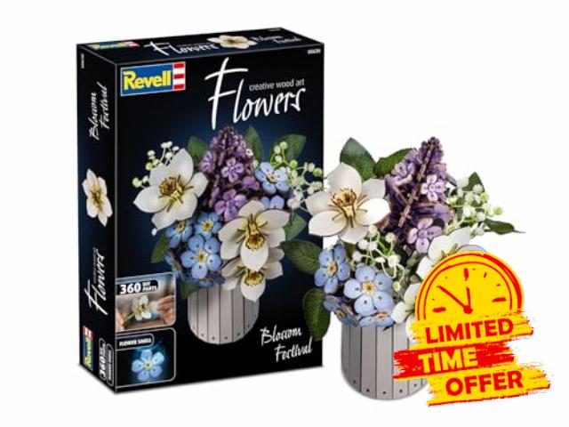Revell Blossom Festival – Wooden Flowers