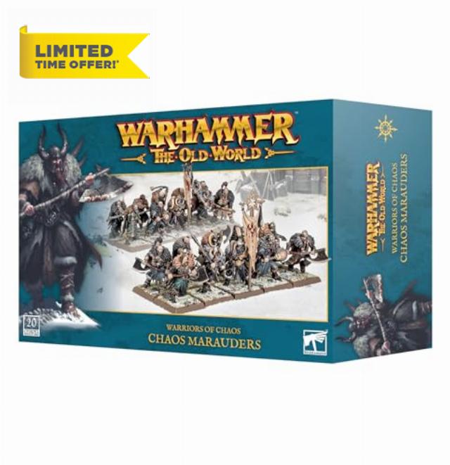Games Workshop - Warhammer - The Old World - Warriors of Chaos: Chaos Marauders