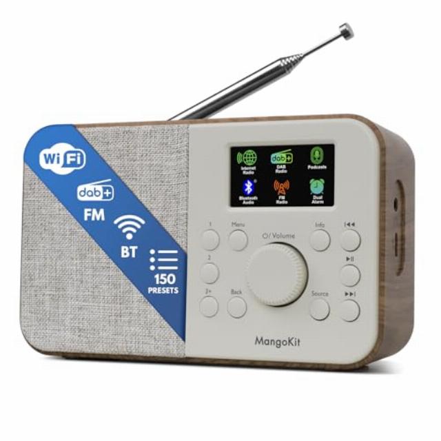 SR-L Portable DAB Radio with Bluetooth 5.3-DAB+