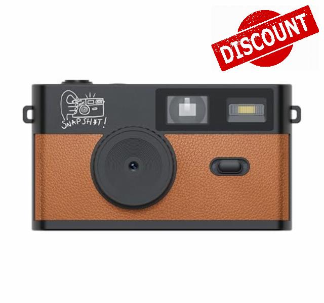 Screen-Free Digital Camera – Simple Point & Shoot Camera