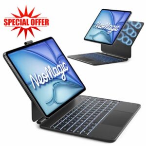 Inateck NeoMagic Magnetic Keyboard Case for iPad Air 13 inch M3/M2