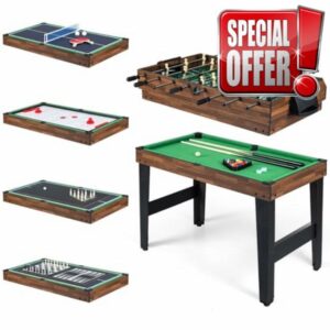 GYMAX 10 in 1 Multi Game Table