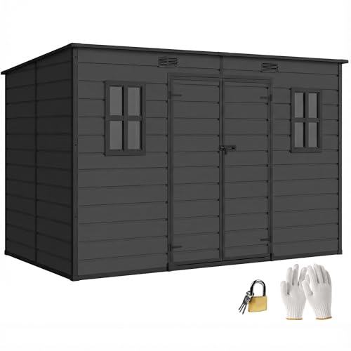 Outdoor Storage Shed with Floor