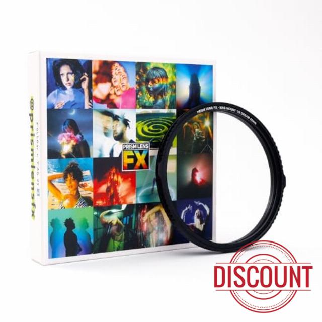 Prism Lens FX Dream FX Filter | 67mm Circular Magnet Mount | 1/2 Strength Diffusion | Creates an in-Camera Dream Like Softening Effect! | DSLR & Mirrorless Compatible | Based in USA