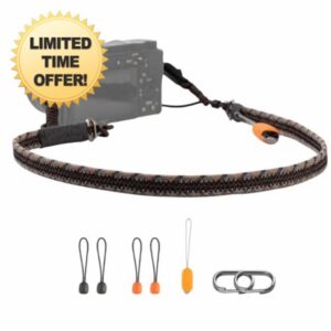 PGYTECH Camera Strap Slim Adjustable Quick Release Shoulder Strap 820-1360mm Lightweight Mixed Colour Neck Strap for Mirrorless/Compact/Instax/Digital Cameras