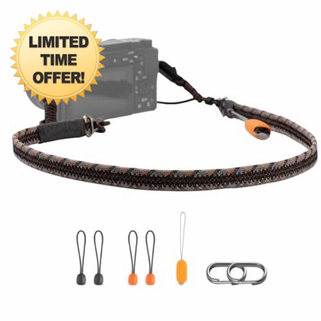 PGYTECH Camera Strap Slim Adjustable Quick Release Shoulder Strap 820-1360mm Lightweight Mixed Colour Neck Strap for Mirrorless/Compact/Instax/Digital Cameras