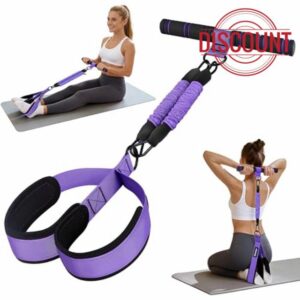 Upgrade Pedal Resistance Band with Handle