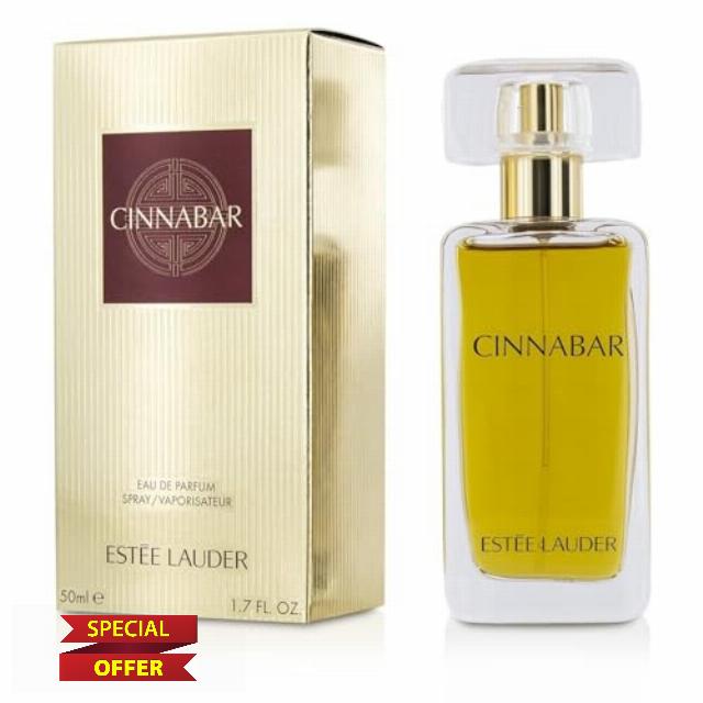 Estée Lauder Cinnabar Eau de Parfum Spray with Notes of Jasmine