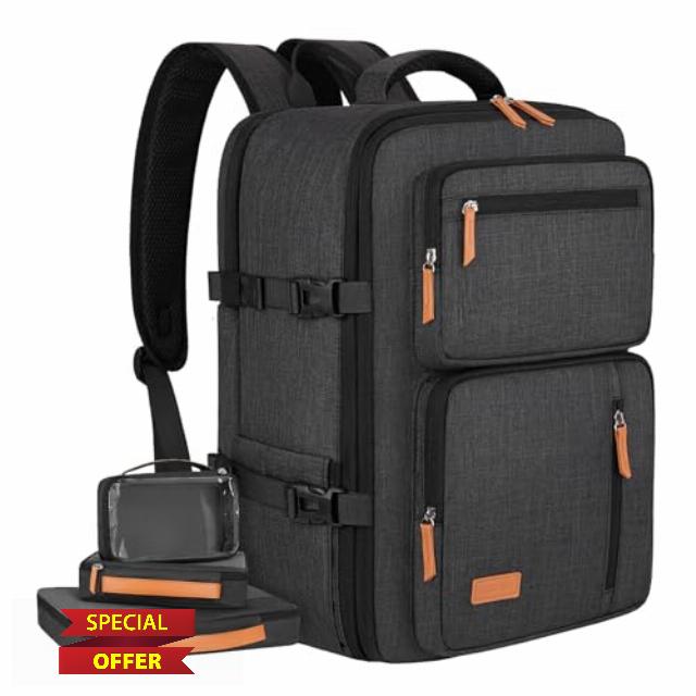 MOSISO 40L Travel Backpack for Women&Men