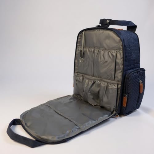 Spacious & Smart Nappy Bag for Modern Parents | Multi-Pocket Organizer with Wipe Access