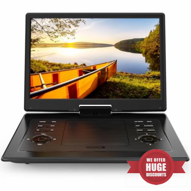 18 inch portable DVD player with 15.6 inch large HD screen