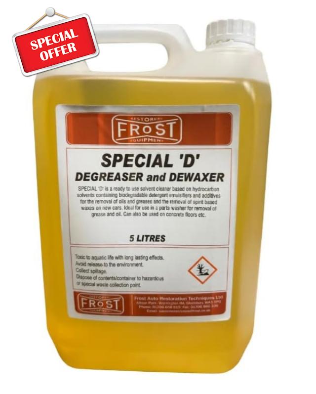 Frost Special 'D' Heavy-Duty Degreaser and Dewaxer