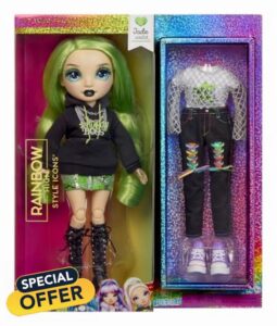 Rainbow High Style Icons Jade - 28cm Fashion Doll with Long Brushable Hair