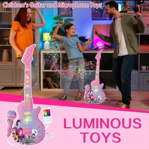 Children's Singing Guitar and Microphone Toy