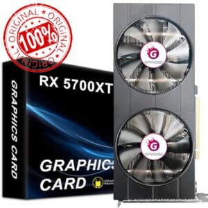 Radeon RX 5700 XT 8GB Graphics Card 2560SP GDDR6 256bit Computer Graphics Cards GPU PCI-e 4.0 x16 HDMI/DisplayPort*3 Interface