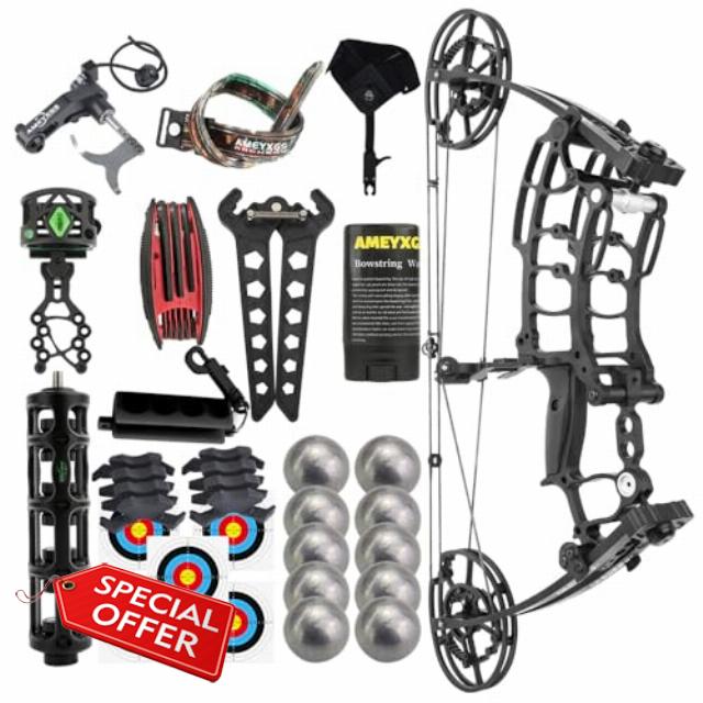 Dual-Use Compound Bow - 40-65Lbs Adjustable